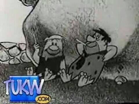 flintstones winston cigarette ad Vintage Winston Cigarette Commercial Featuring the Flintstones