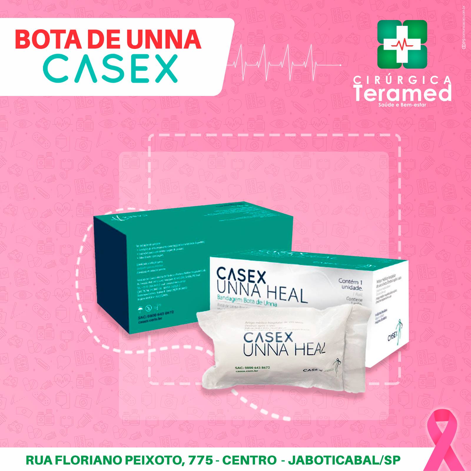 Cirurgica Teramed - Bota de Unna #CASEX é uma terapia simples, indicado ...
