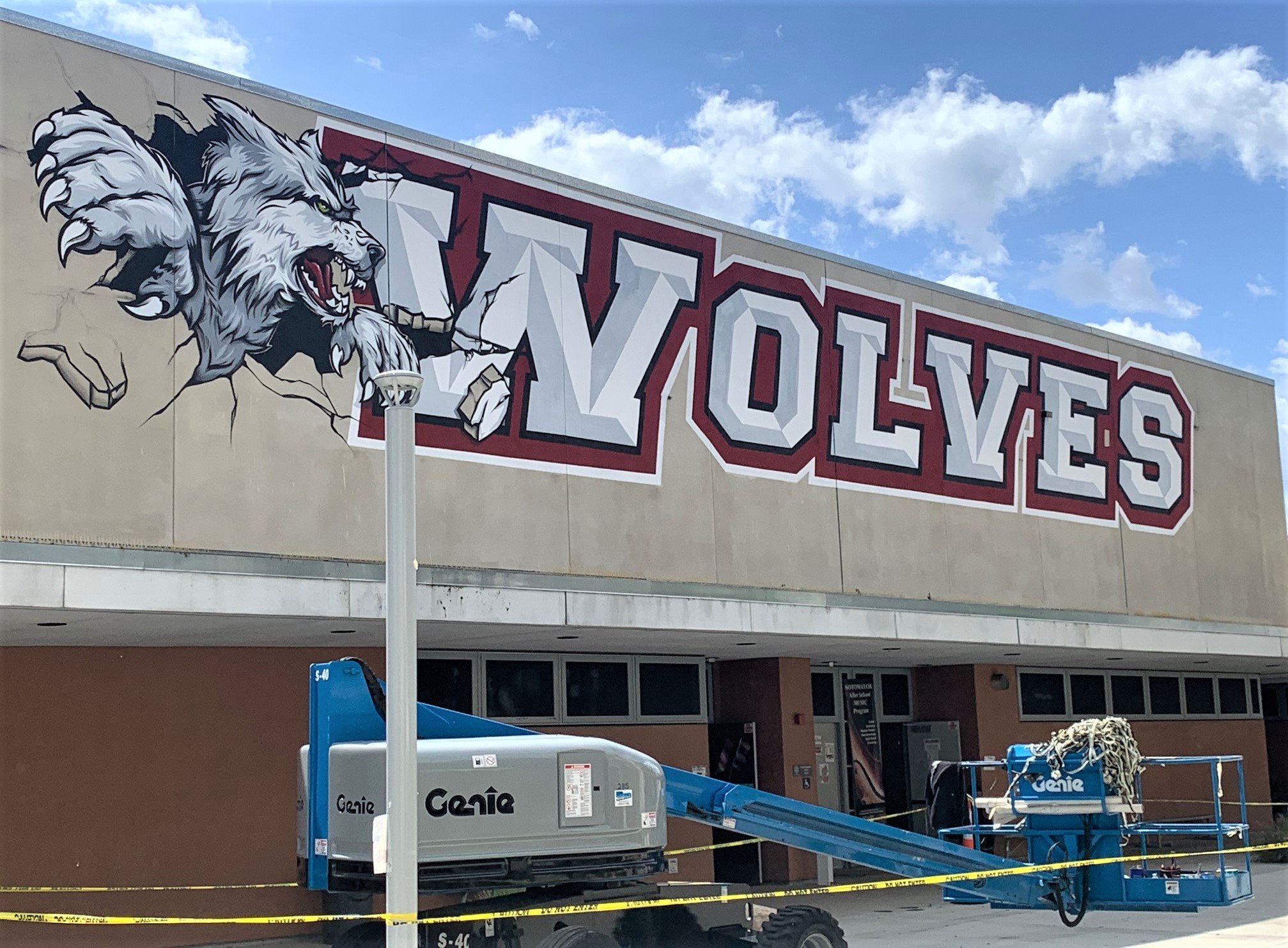 Boss Graphics School Murals | Los Angeles CA