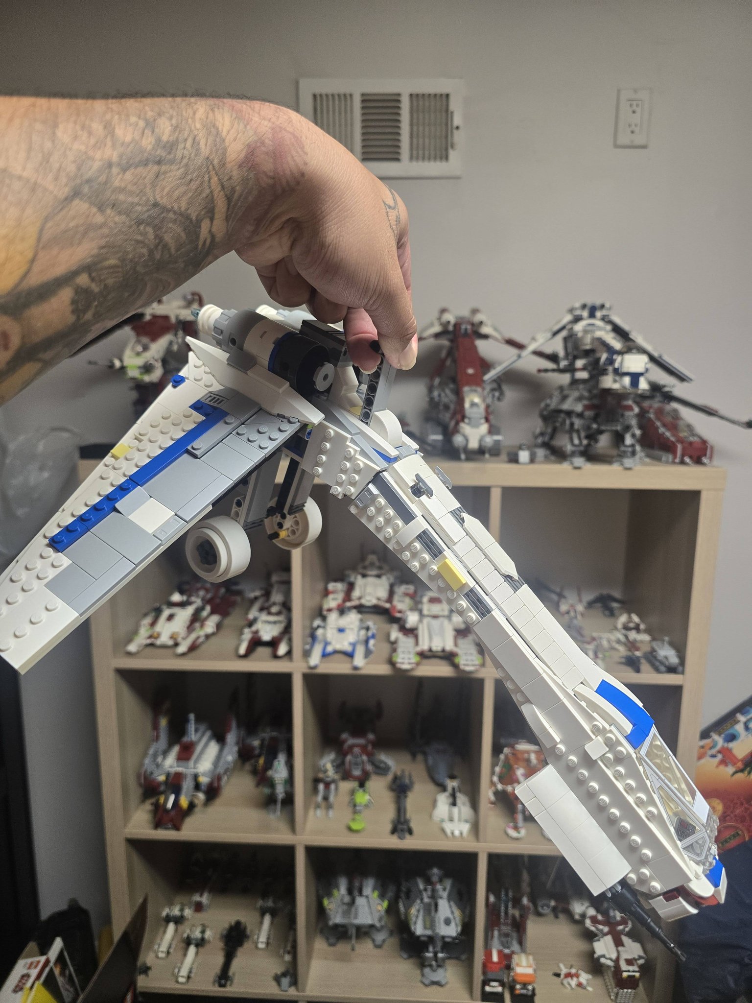 Lego X-Wing set 75460 alternate build