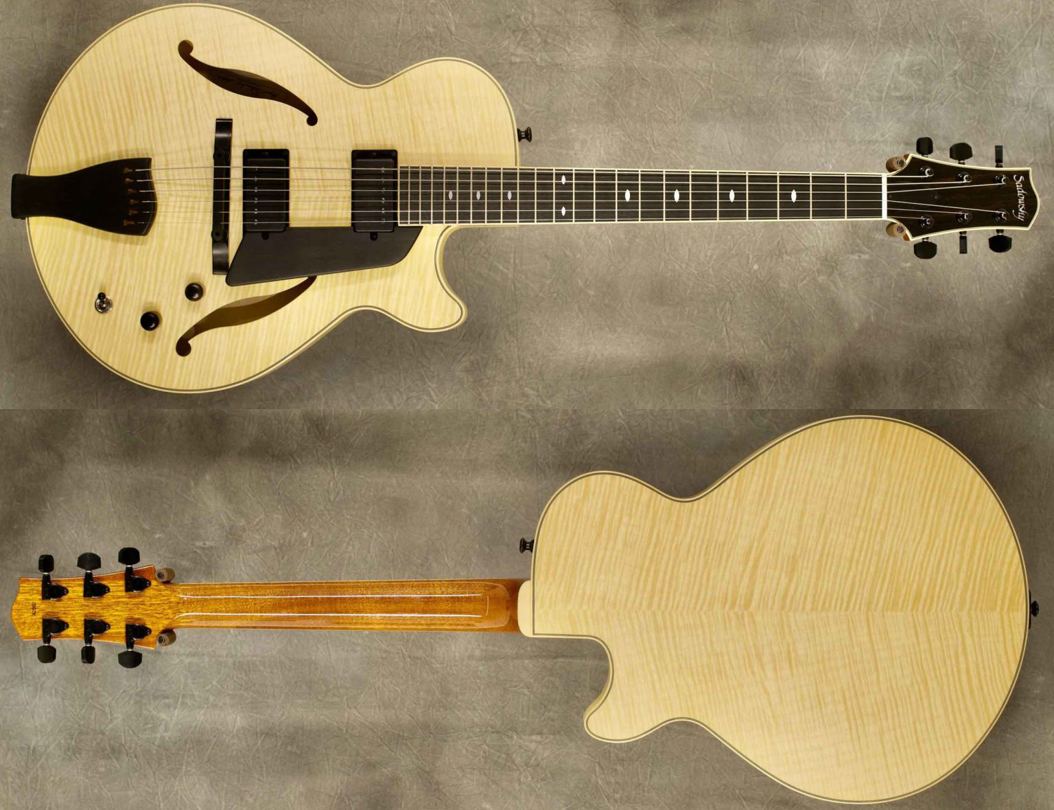 Have you seen our new Frank Vignola archtop? It's a two pickup