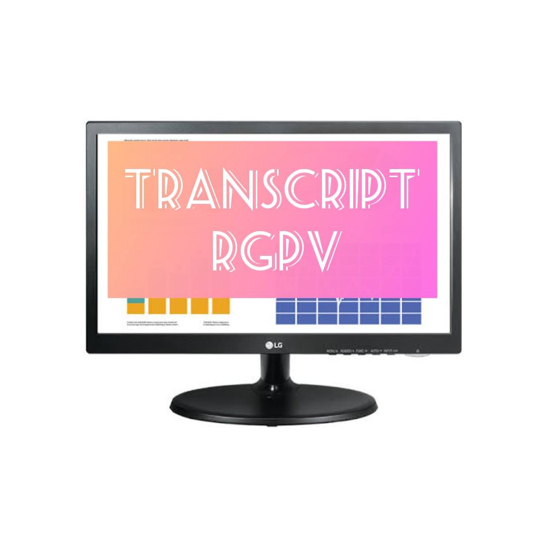 Transcript RGPV | Bhopal