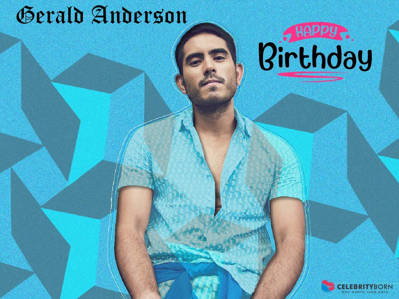 Celebrity Born - Happy Birthday to Gerald Anderson...