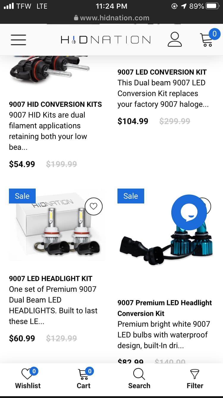 Xentec Xenon Light 55W SLIM HID Kit H11 9006 880 For 99-2015