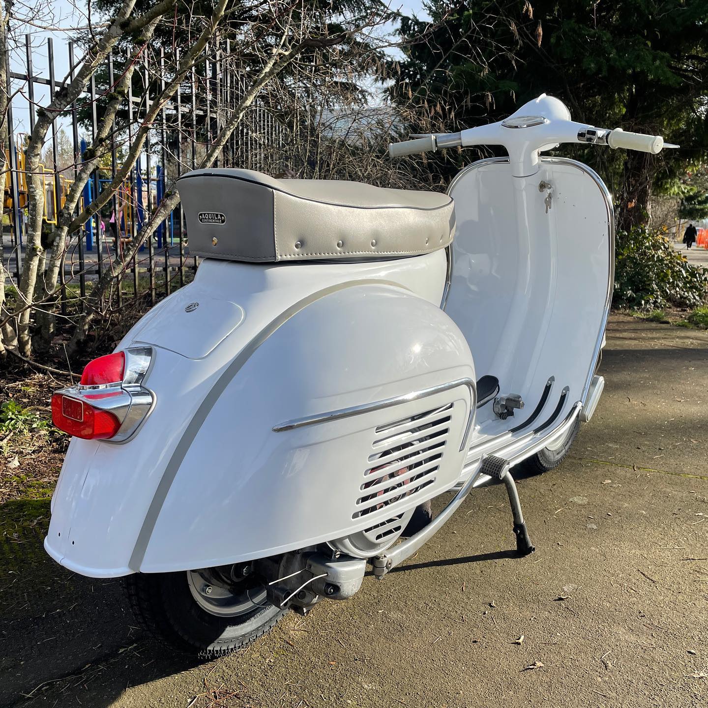 Vespa GS 160 1963 in original paint . Vespa GS 160 in original