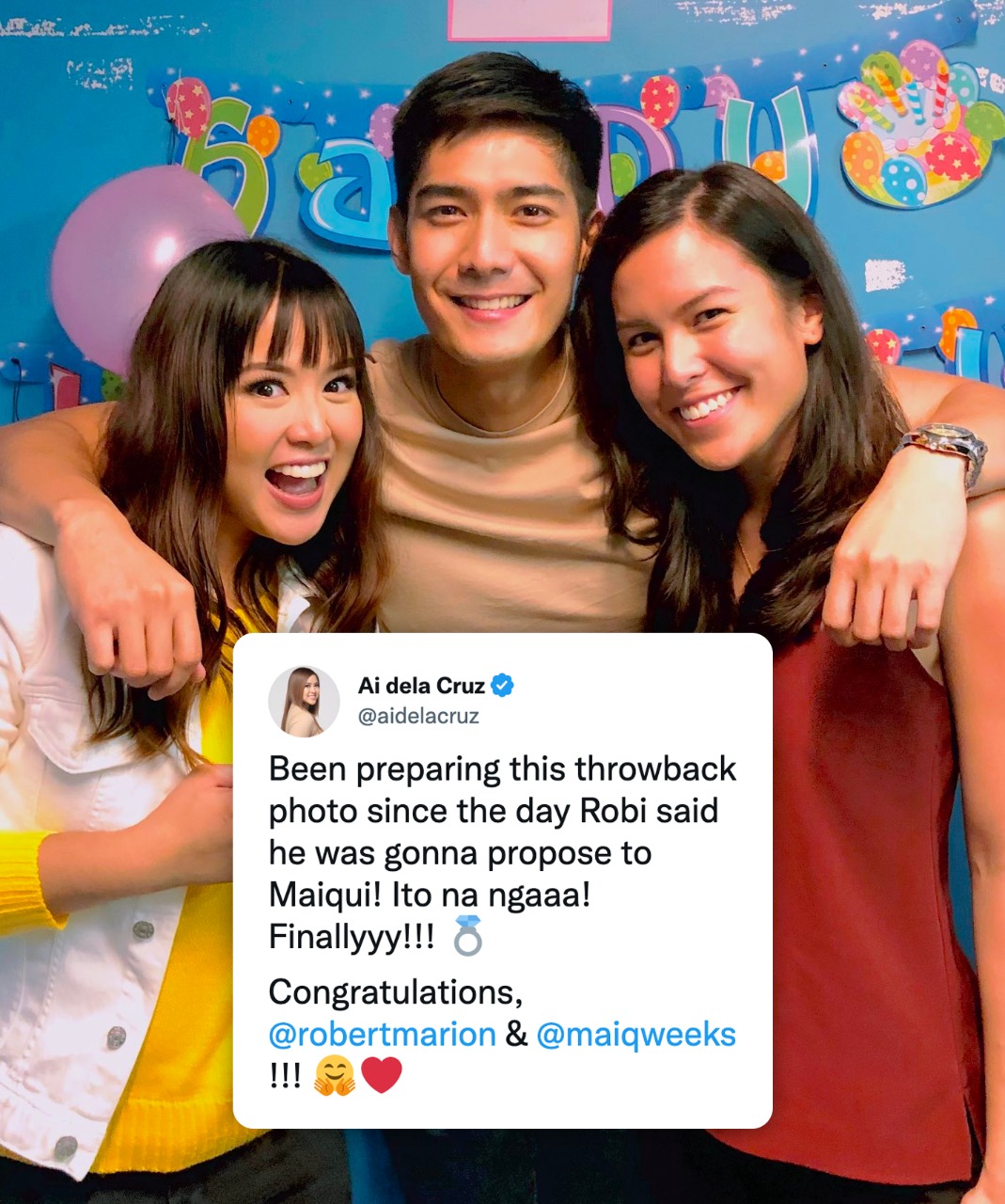 INQUIRER.net - 'FINALLY!' 💍 LOOK: MYX DJ Ai dela Cruz...