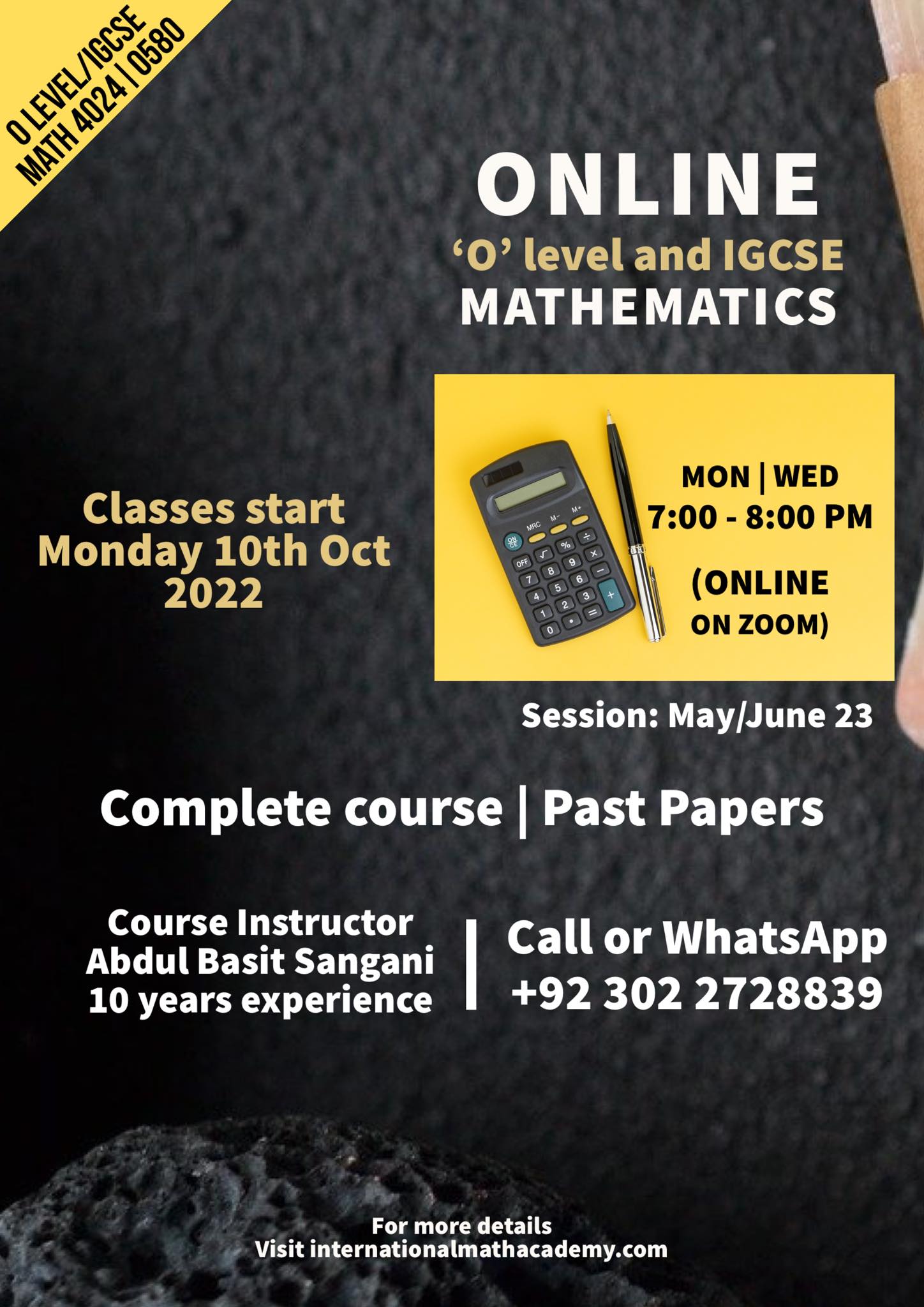 International Math Academy