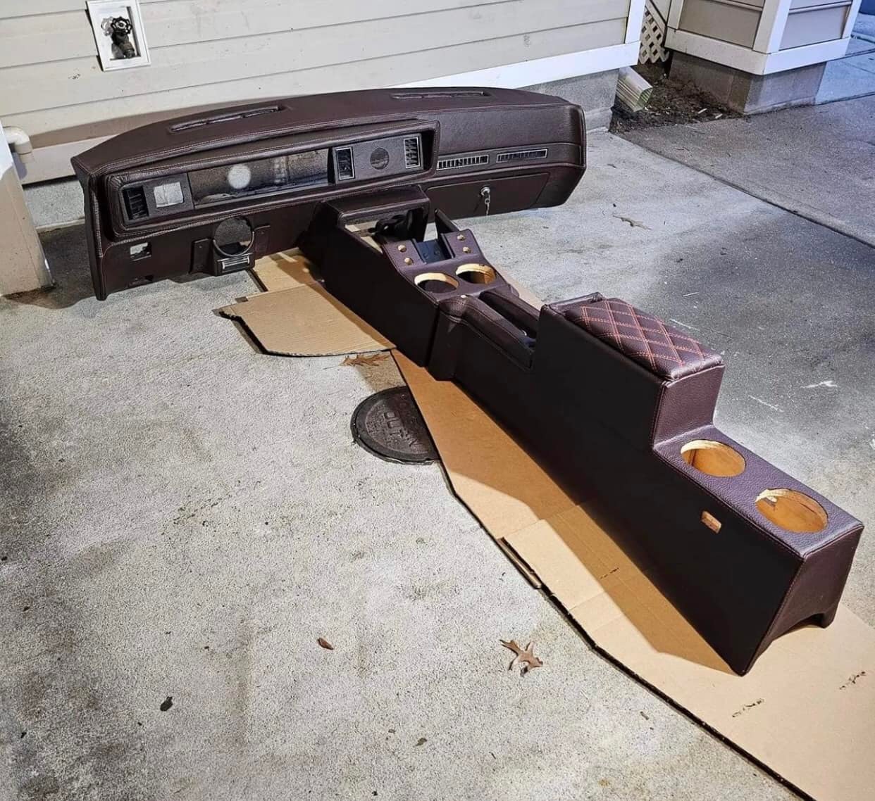 20 hp onan 1979 gt 18 . Pm for info custom solid steel dash..