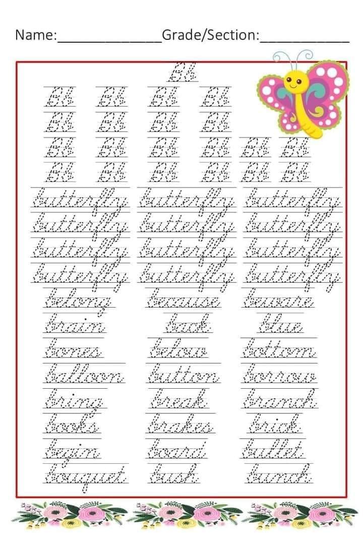 TAGA DEPED AKO GRADE 3 | PRACTICE WRITING-CURSIVE (FREE DOWNLOAD ...
