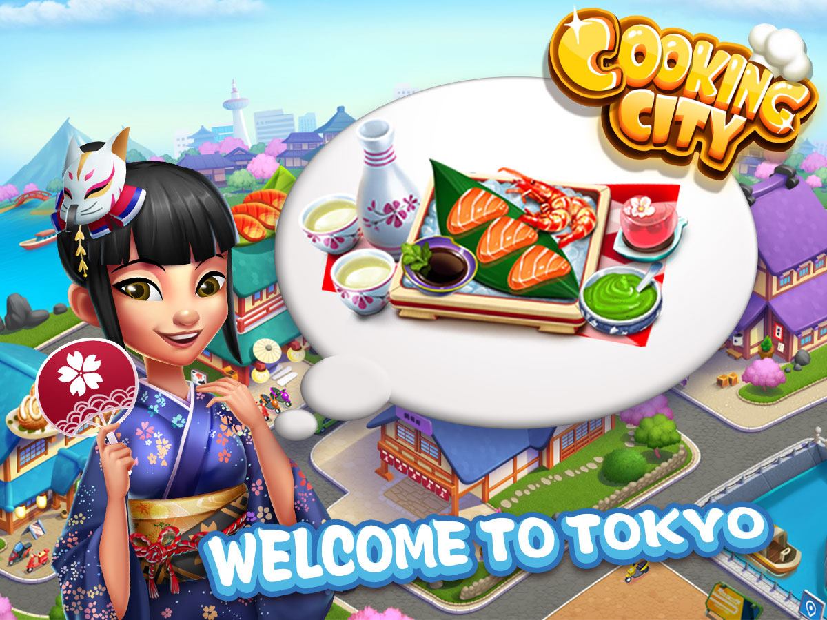 Cooking City - 🎎🍣Kyoto is here!🎎🍣 🎏UPDATE NOW:https://app.adjust.com ...