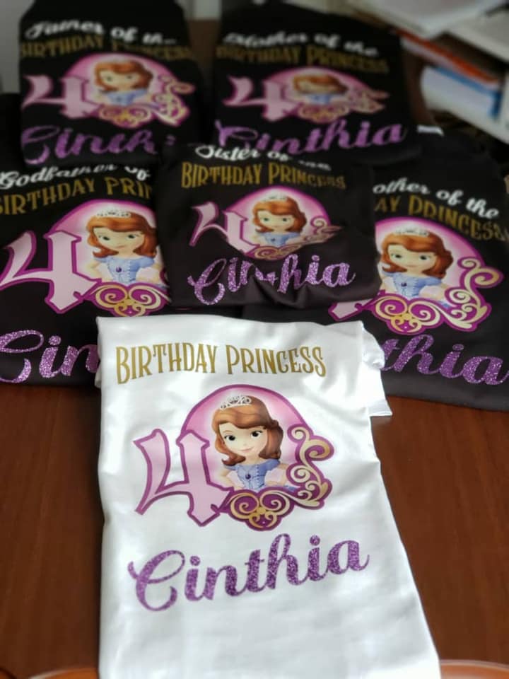 the #princess cinthia turns 4... - Mela Print and Design LLC
