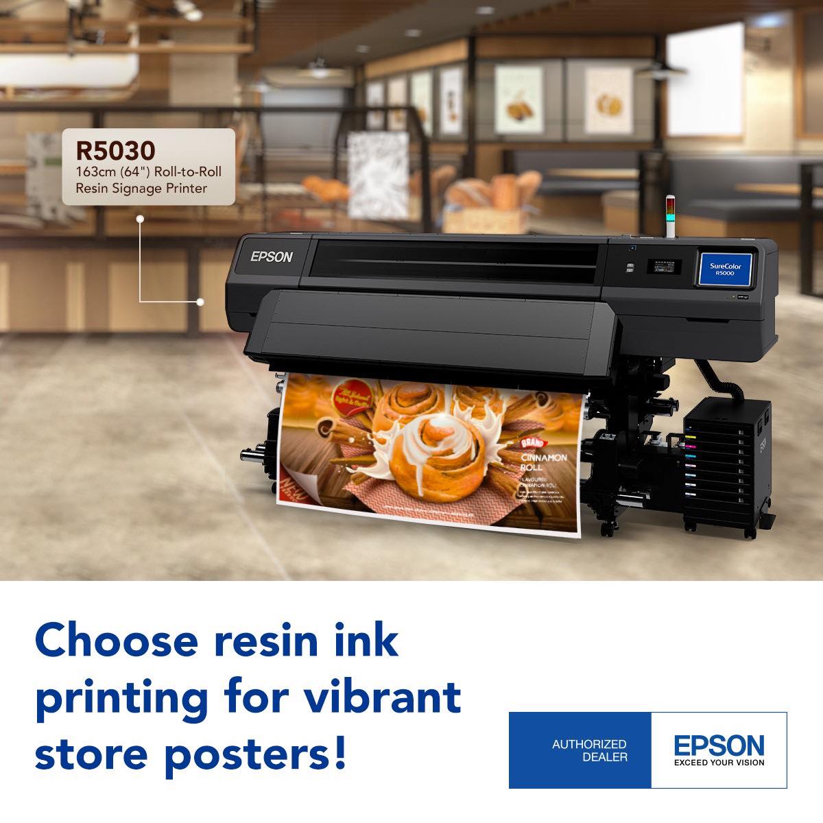 New Epson Resin Printer - AIT Advance Ink Technology co.