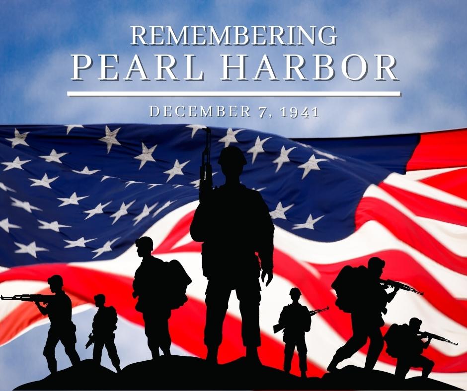 Today is Pearl Harbor Remembrance Day. It has been 81 years since that ...