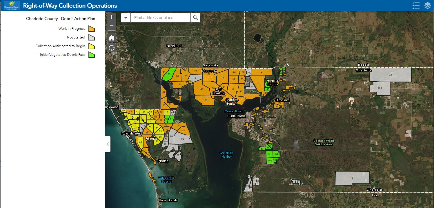 Charlotte - We’ve heard your desire for a map of debris collection and ...