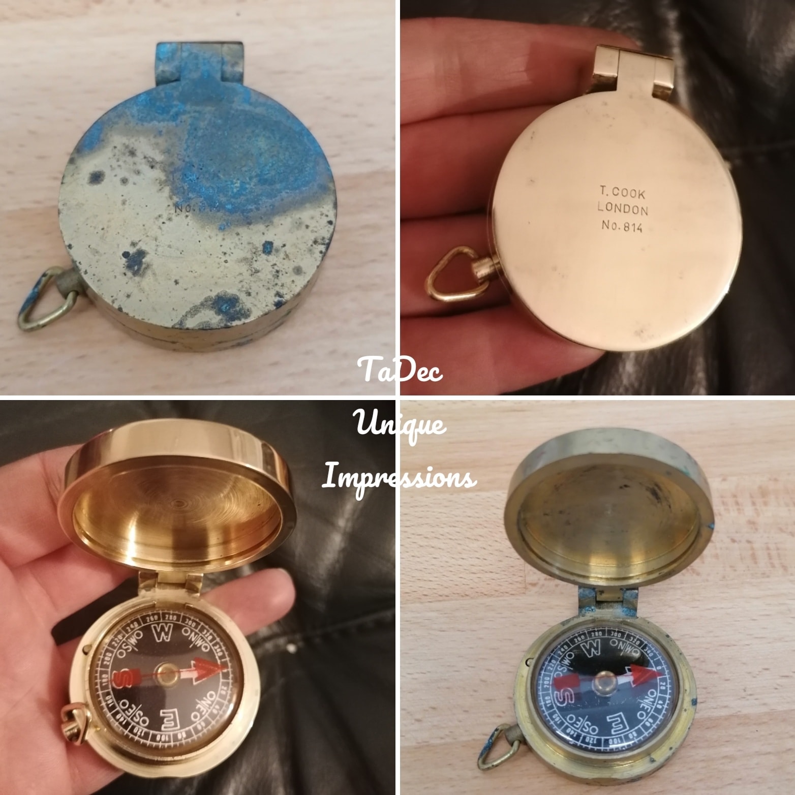 Restoring and Repairing an Antique German Compass