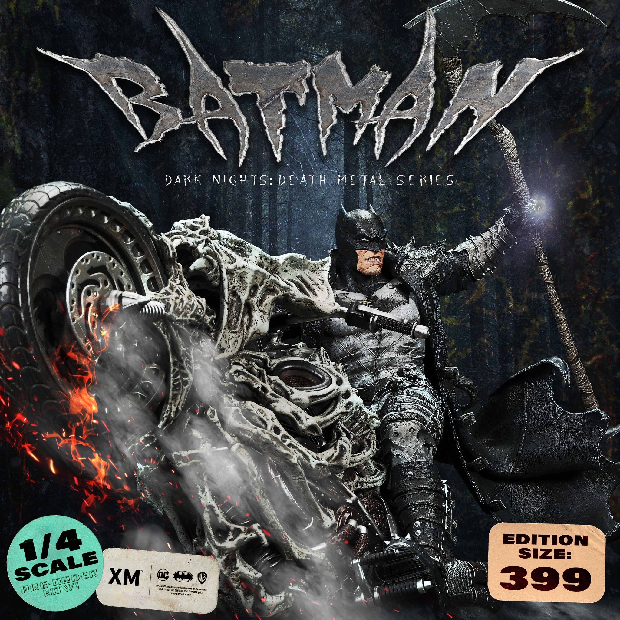 Pre-Order Batman (Dark Nights: Death Metal) 1/4 Scale Premium 