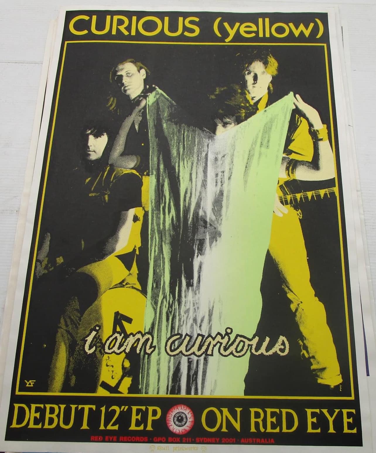 I see theres a Curious ( yellow) poster by John Foy for sale $650 !