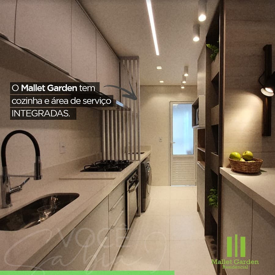 Construtora - Possuir uma cozinha integrada a sua área de serviço pode ...