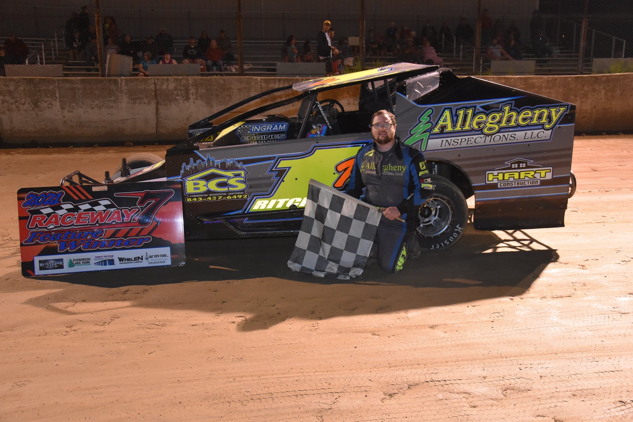Congrats to Brandon... - RUSH Sportsman Modified Series