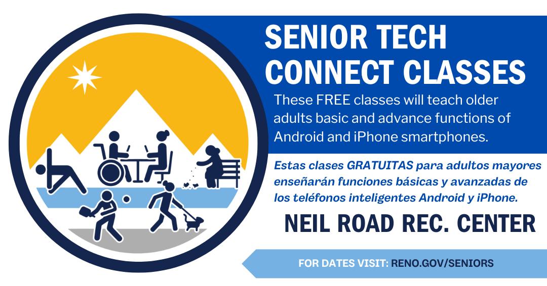 Senior Tech Connect Classes - Neil Road Rec. Center