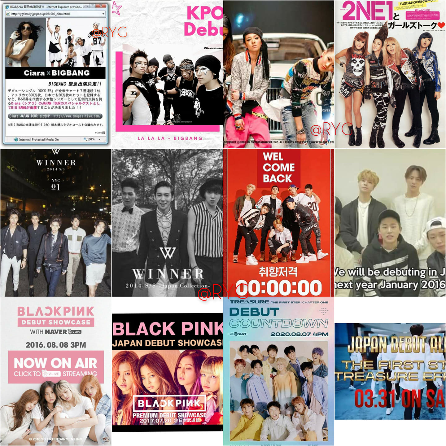 YG Japan launches exclusive artist premium seats and “YG FAMILY