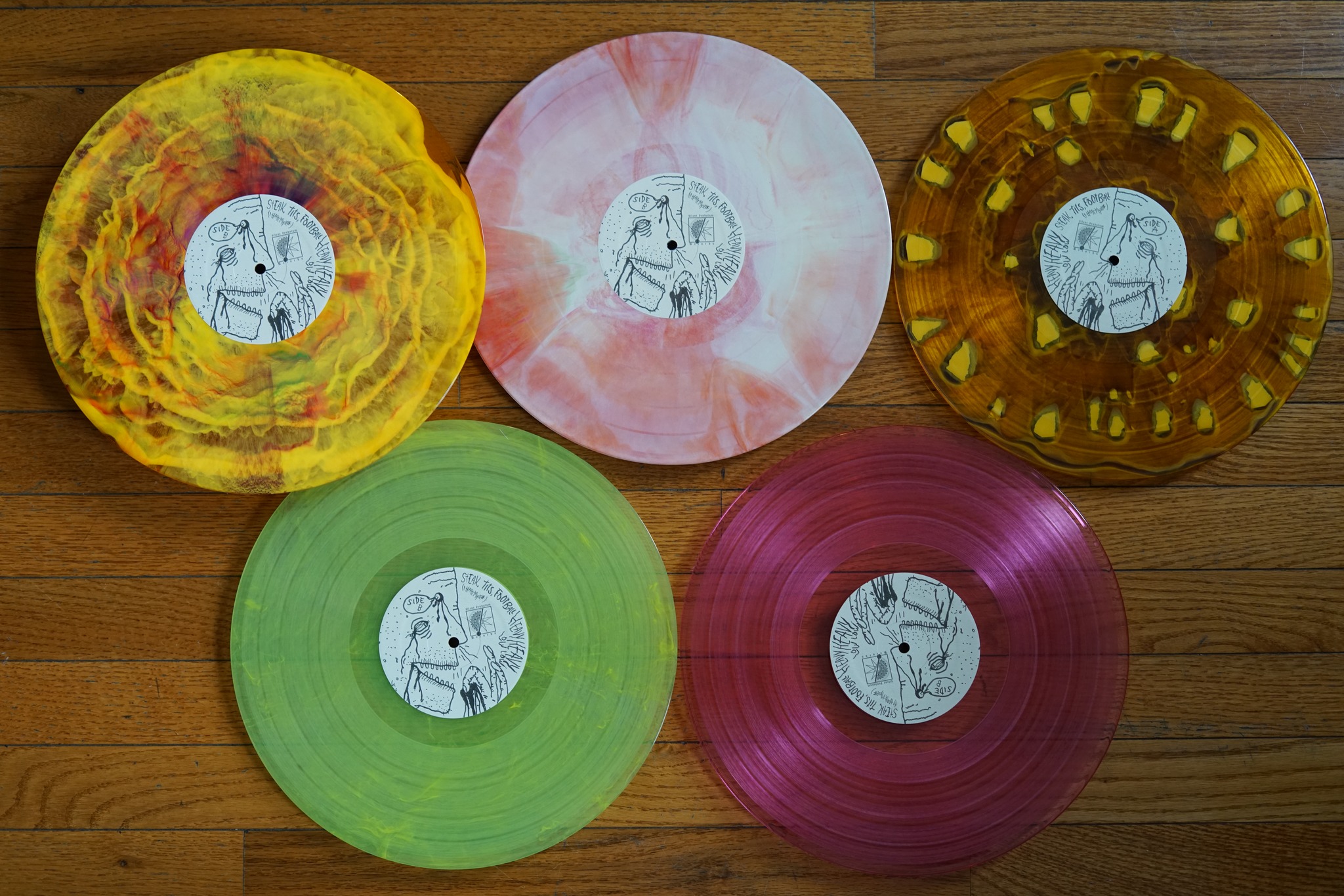 HYBS : MAKING STEAK 1LP Transparent ORANGE VINYL 2025 Edition with
