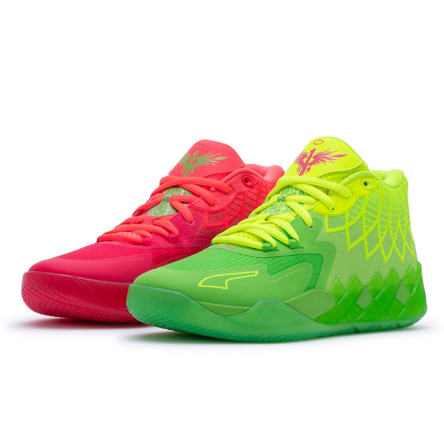 Check out Lamelo Ball's latest PUMA Hoops “Rick and Morty” MB.02