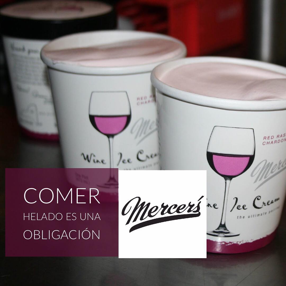 Mercer's Wine Ice Cream Costa Rica