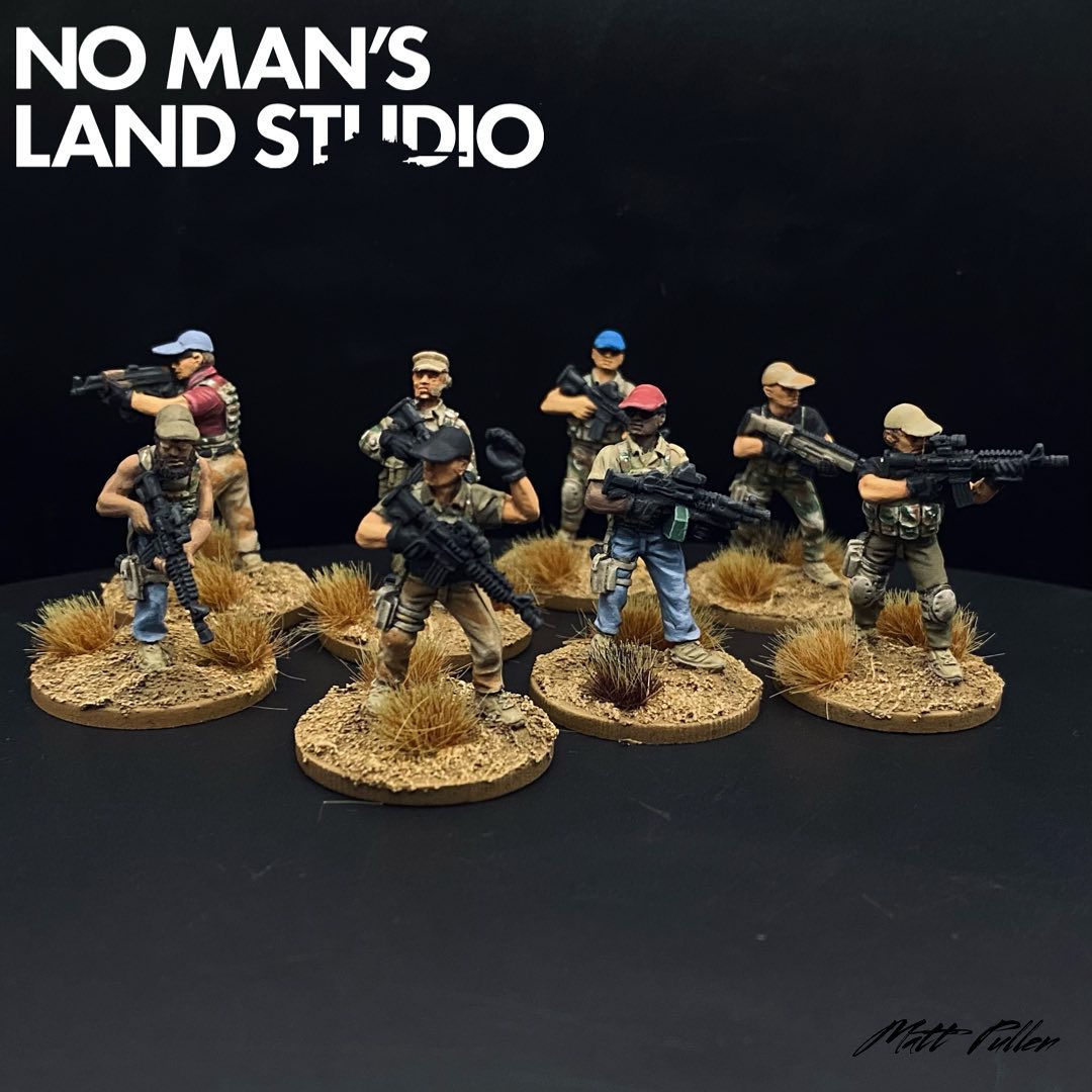 GANGHOOD 16 Scale - PMC Team Leader Figure.
