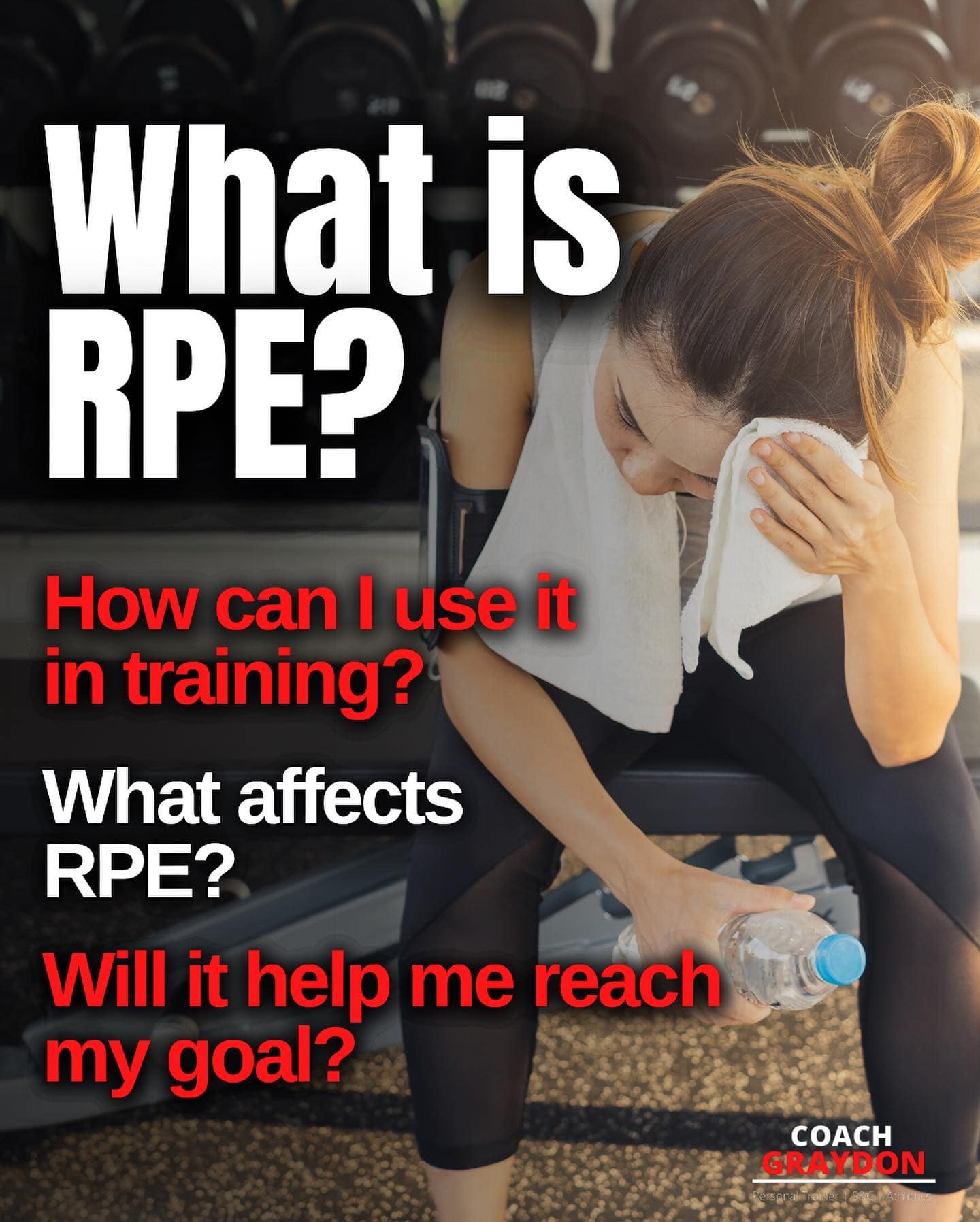 Coach Graydon - What is RPE? And more importantly can it...