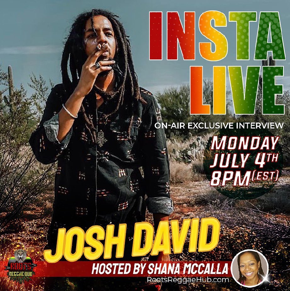 🚨 TONIGHT 8pm EST! ️💛💚Insta Live &... - Roots Reggae Hub | Facebook