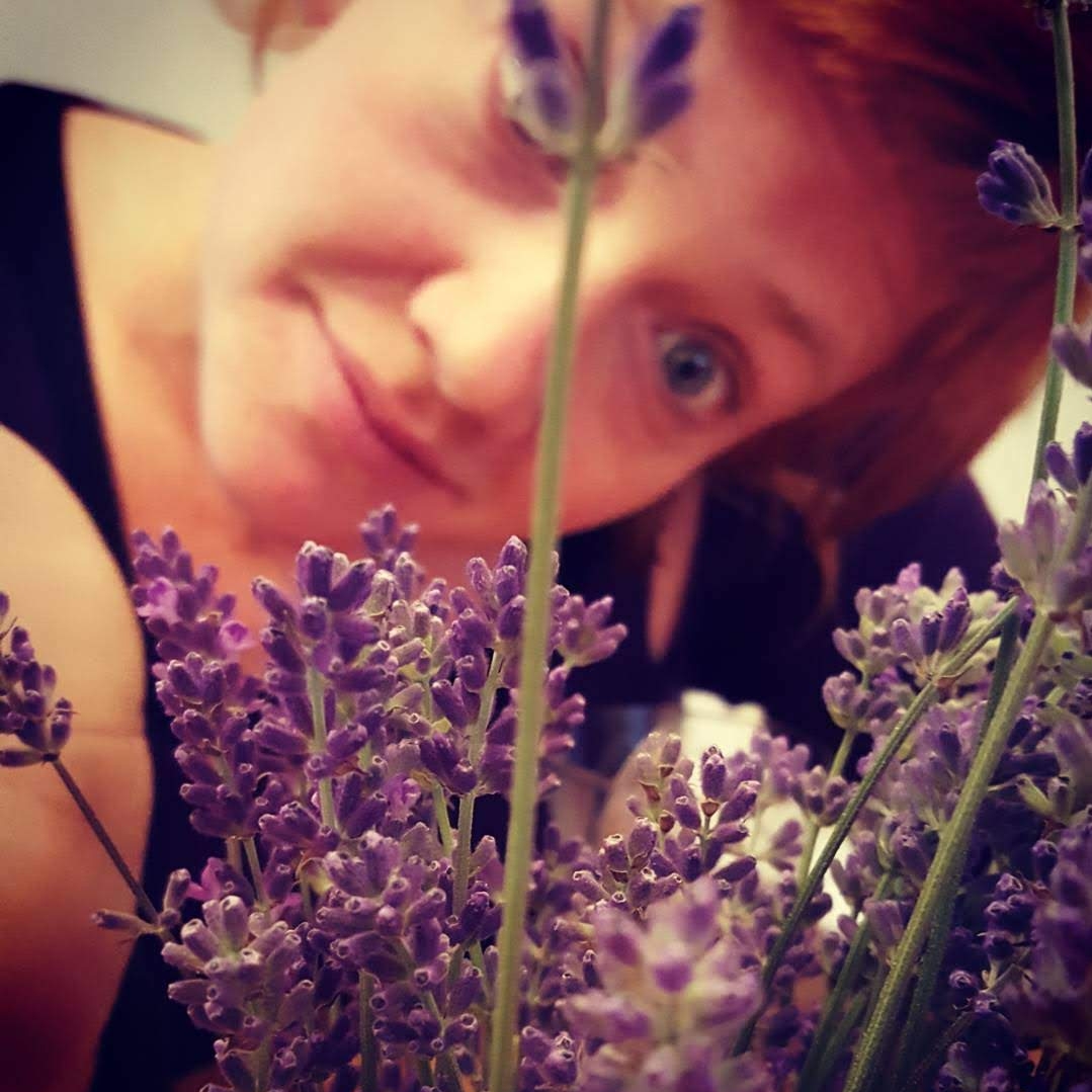 The heavy air is sweet and still, upon the unkempt window sill, where ...