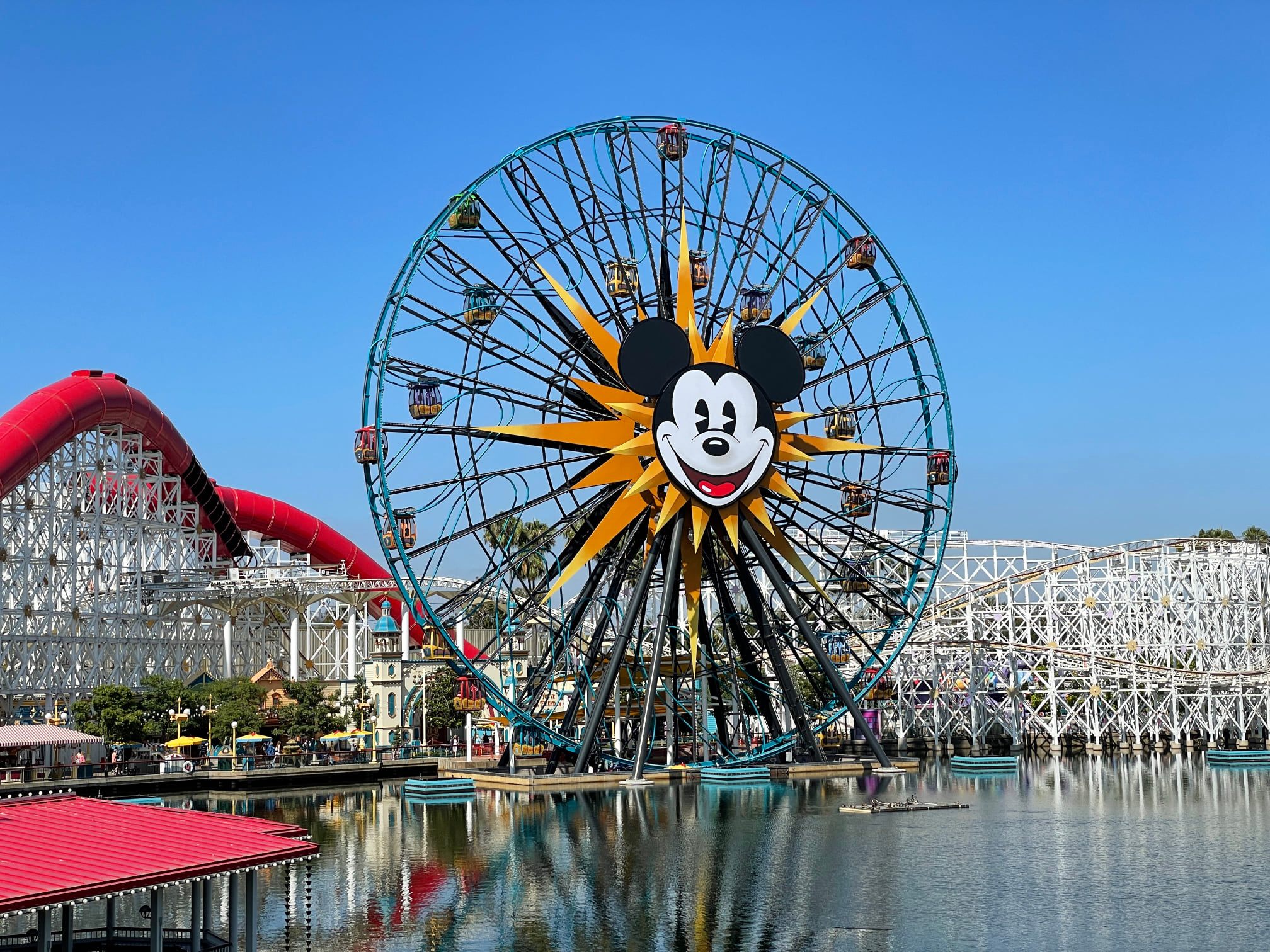 2001 - The first park map of Disney's California Adventure no
