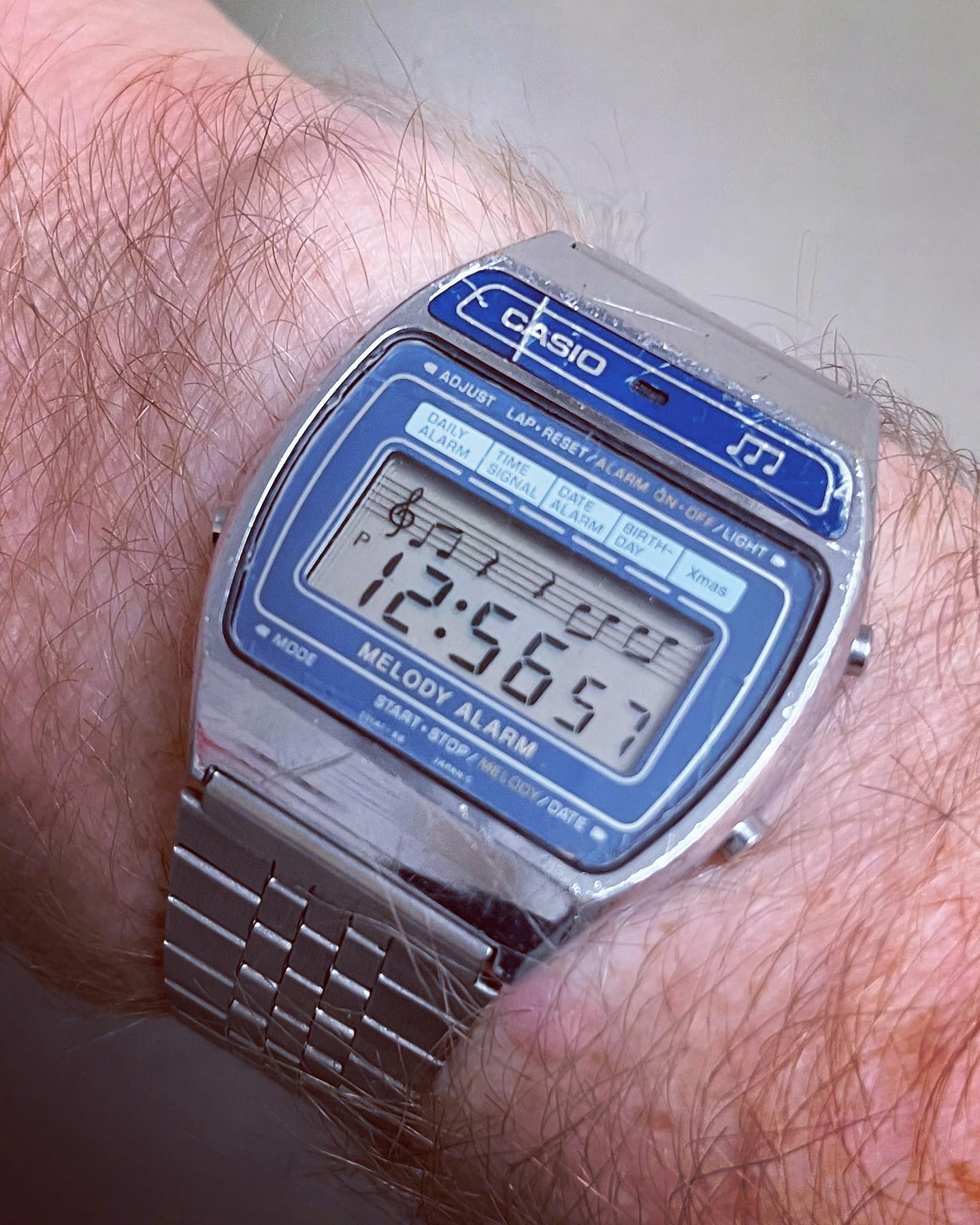 43 years and still counting 🔥 Ref. Casio W-51 Blue Version