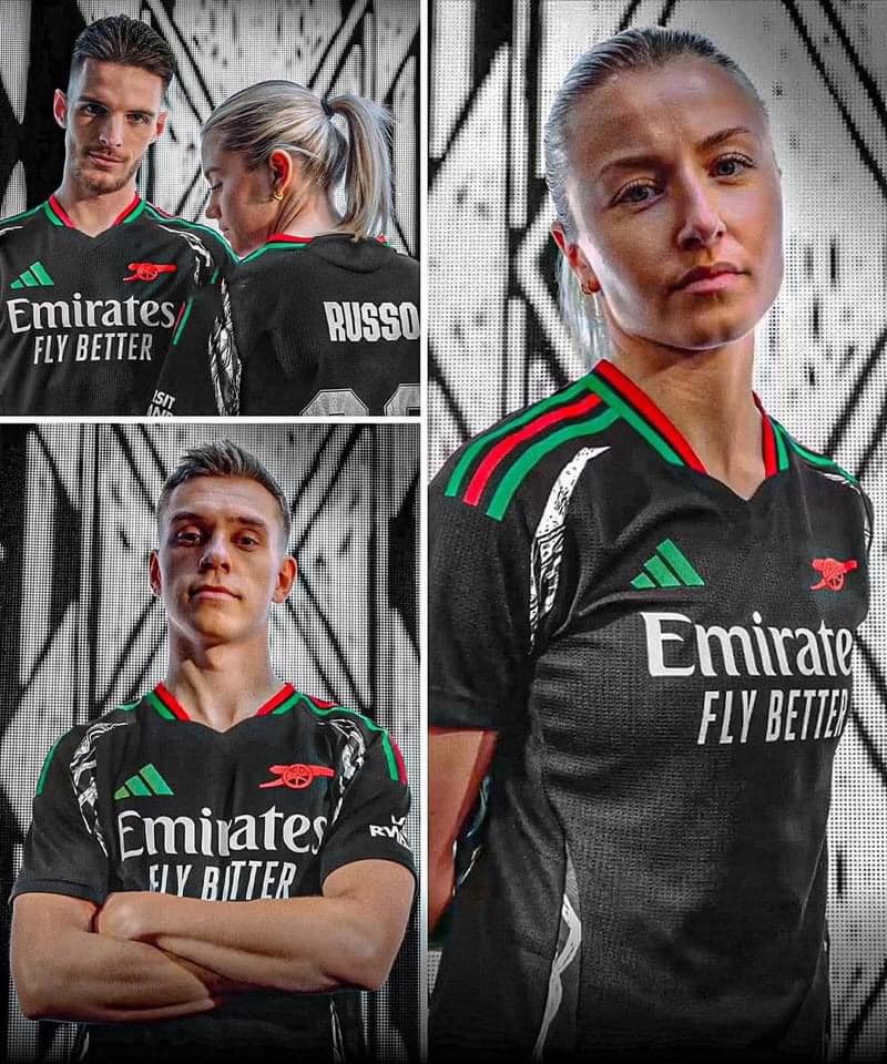 Arsenal have released their away jersey for the 2024/25 season