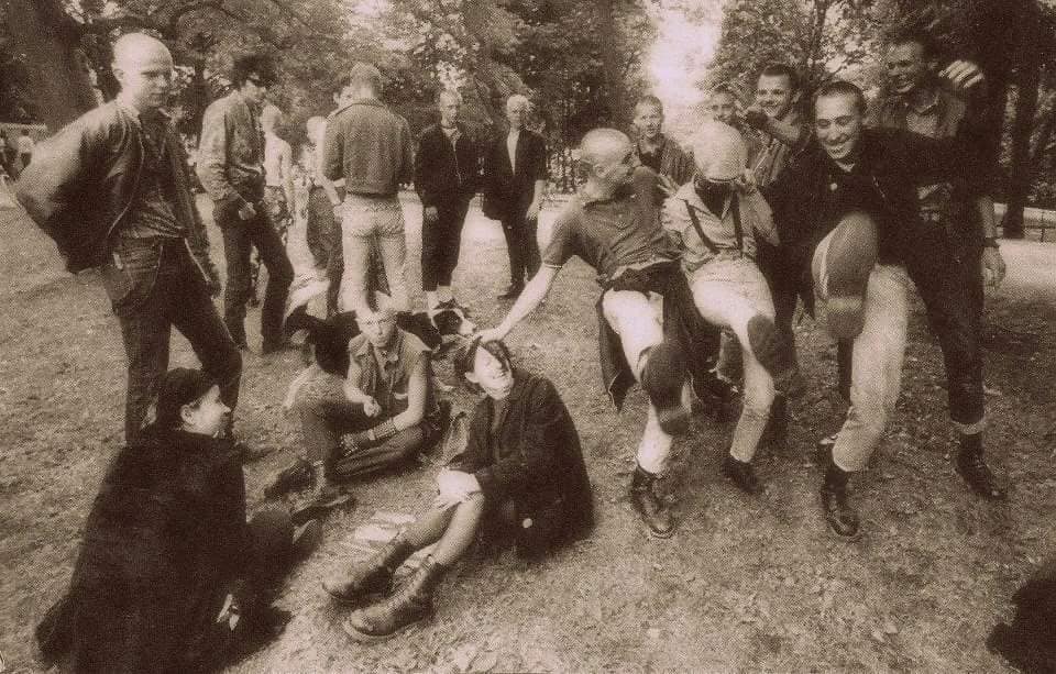 Blast from the past . Amsterdam skinheads ( Mokum Skins) in the 80s