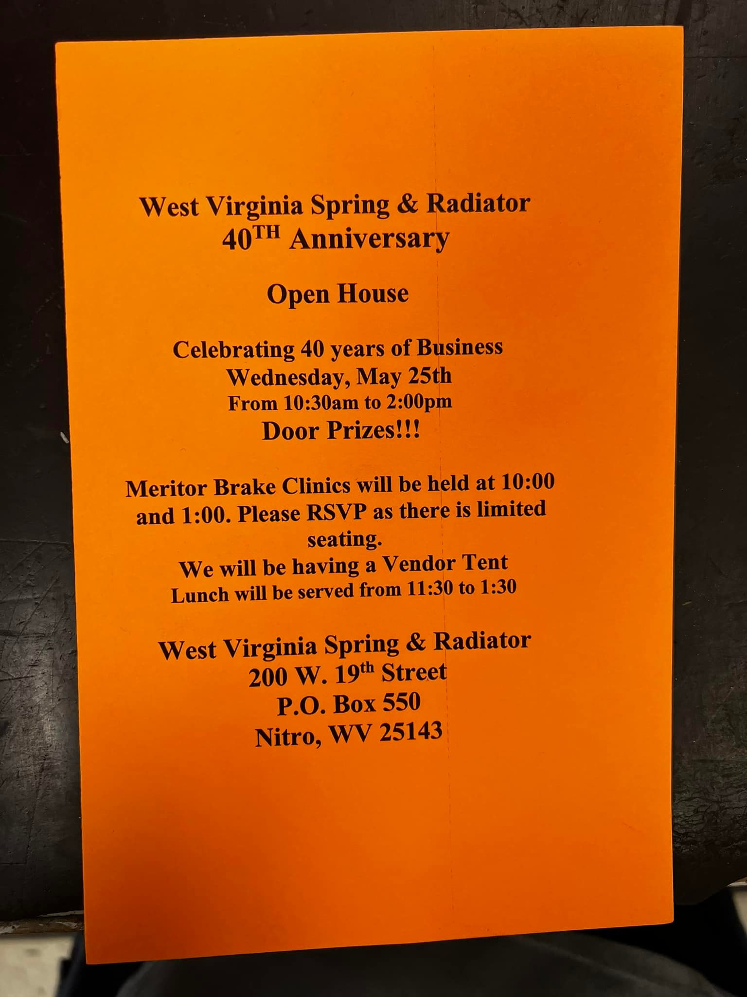W V Spring &amp; Radiator | Nitro WV