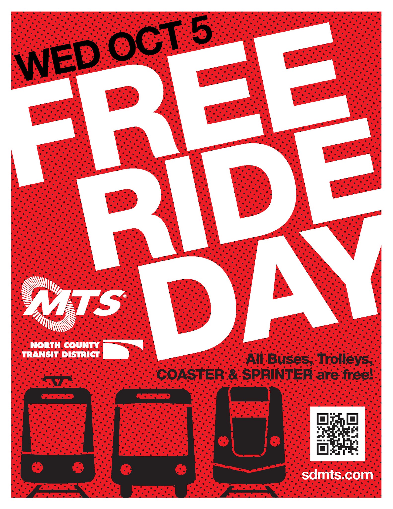 SANDAG - Have you made plans for Free Ride Day? 💭 All fixed-route buses ...