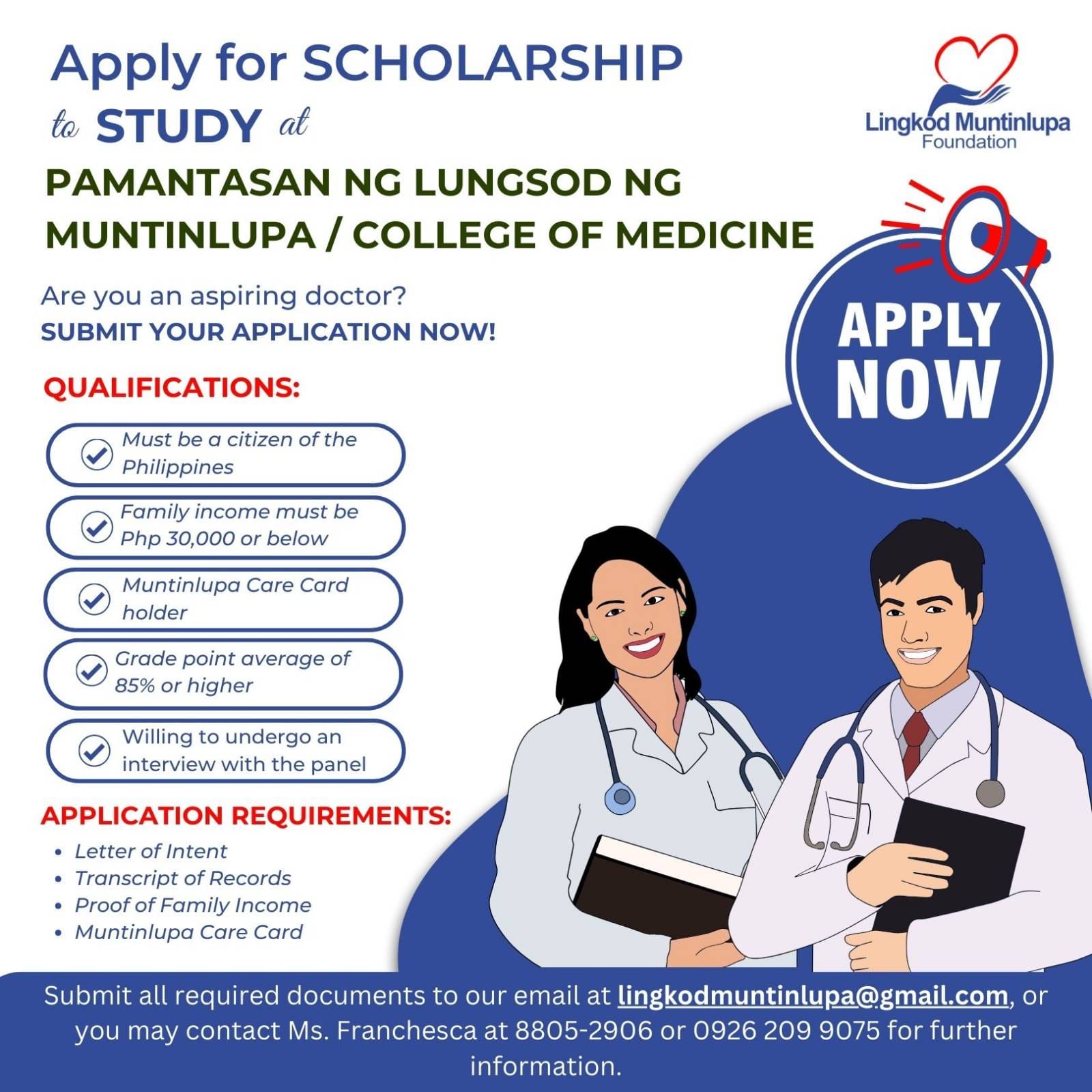 Lingkod - 📚 Application for Scholarship to study at Pamantasan ng ...