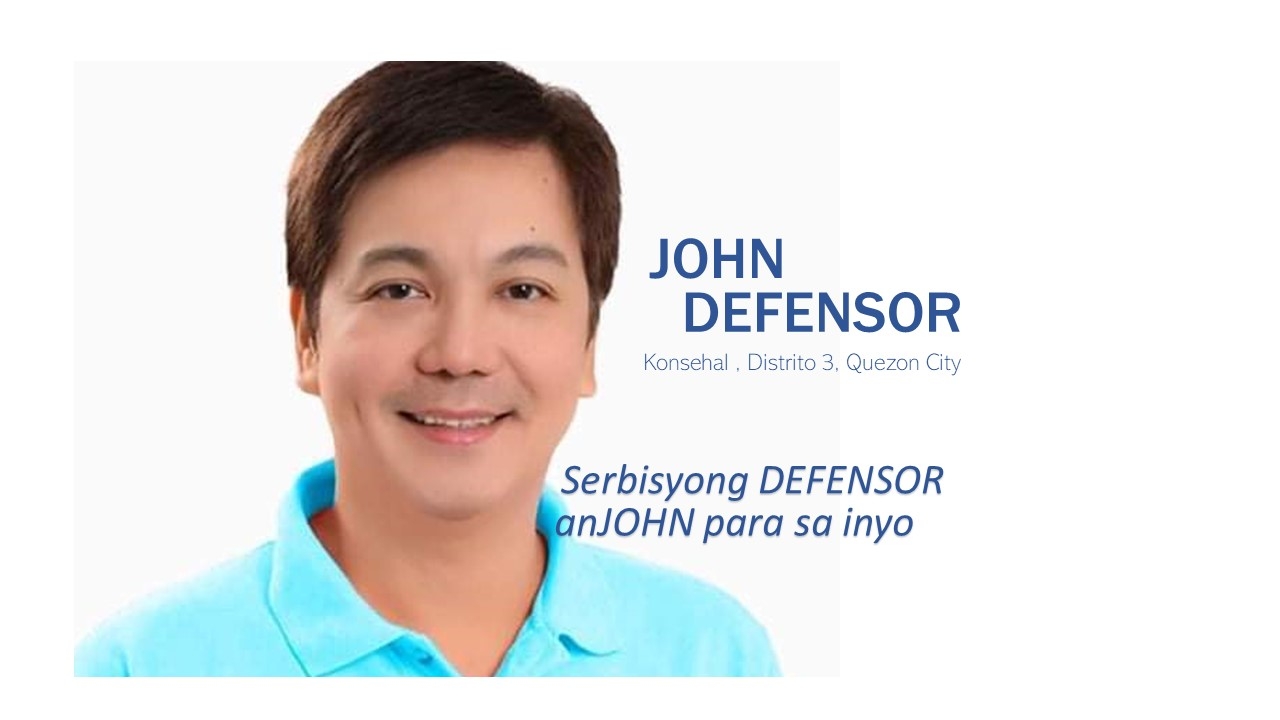 John Defensor District 3 Councilor