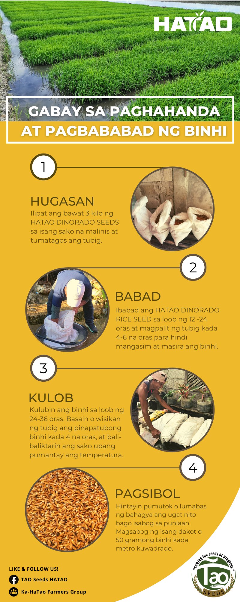 TAO Seeds Hatao - #HATAOTips Ka-HATAO, panahon na naman ng...