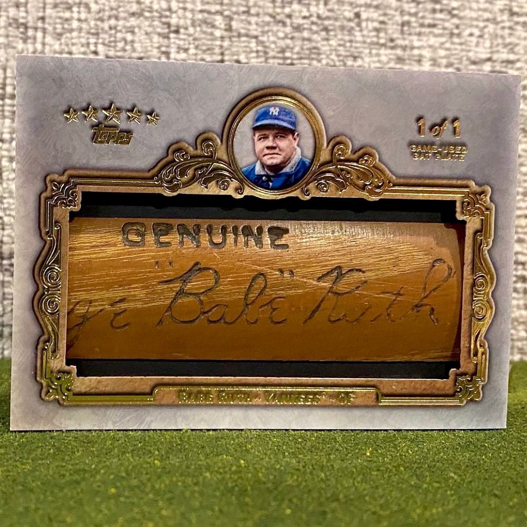 Goldin - Bambino Bat Barrel 🤯 An incredible piece of history, from the ...