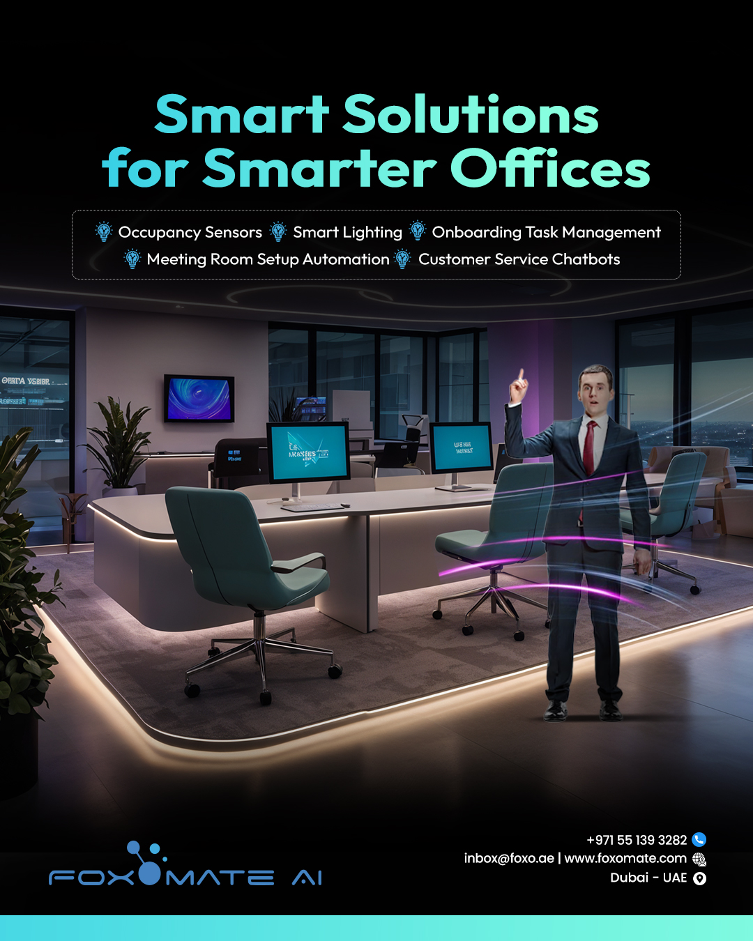 Foxomate - Transforming Workspaces with Smart AI! 🌟 Upgrade your office ...