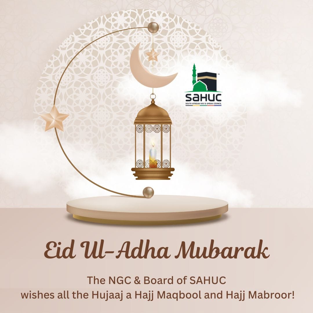 SAHUC Hajj - Eid Ul Adha Mubarak. The NGC & board of...