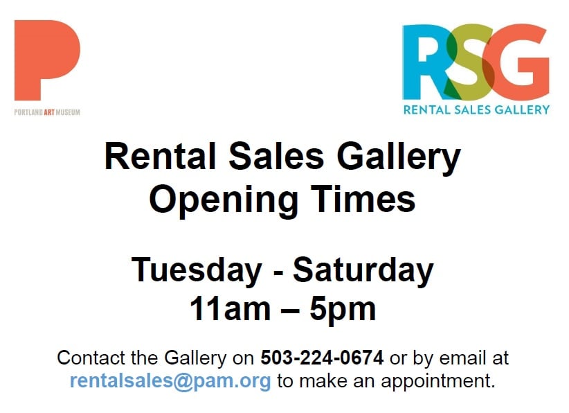 Rental Sales Gallery, Portland Art Museum - We're delighted to announce ...