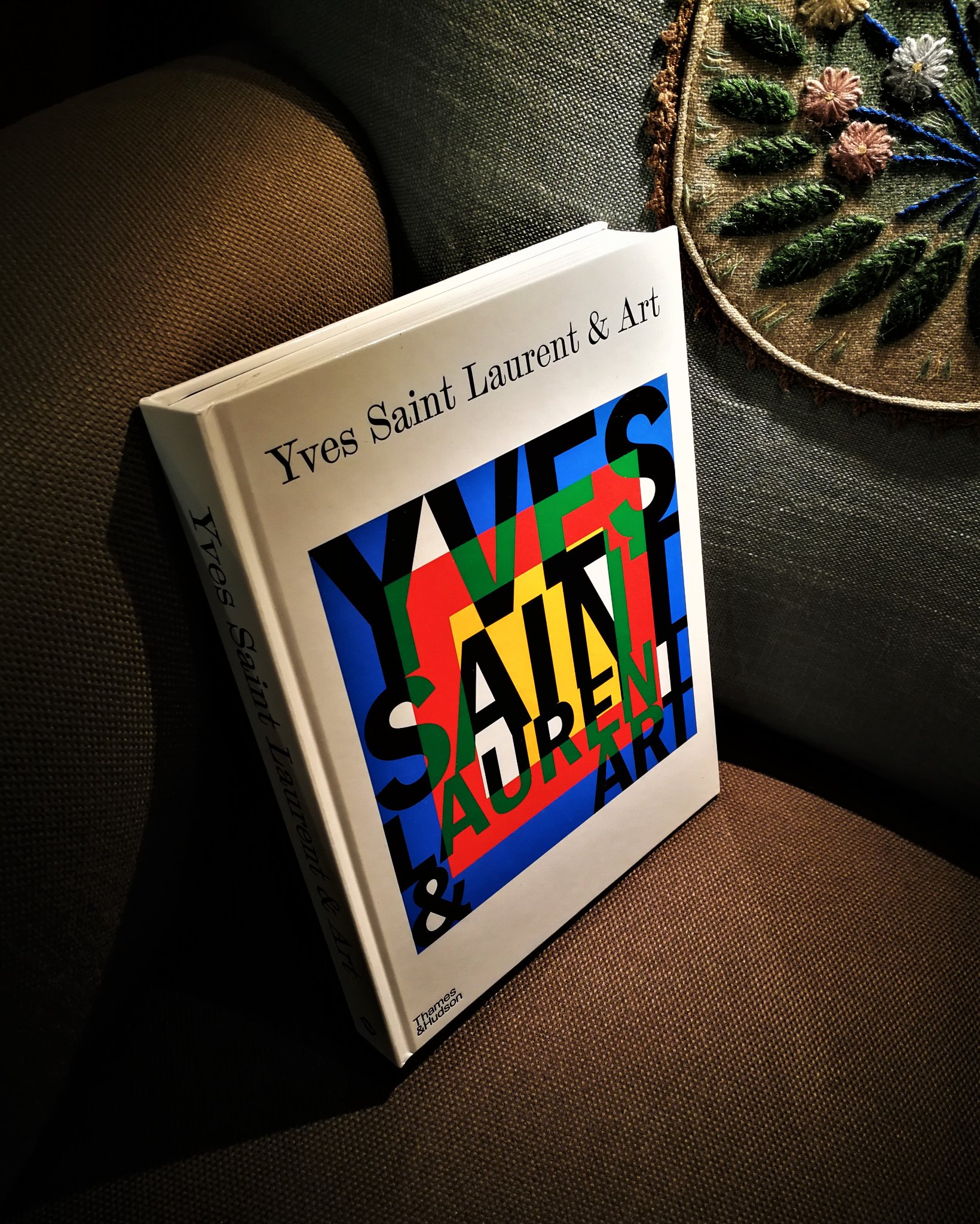 Yves Saint Laurent's brilliance is exemplified in this exquisite