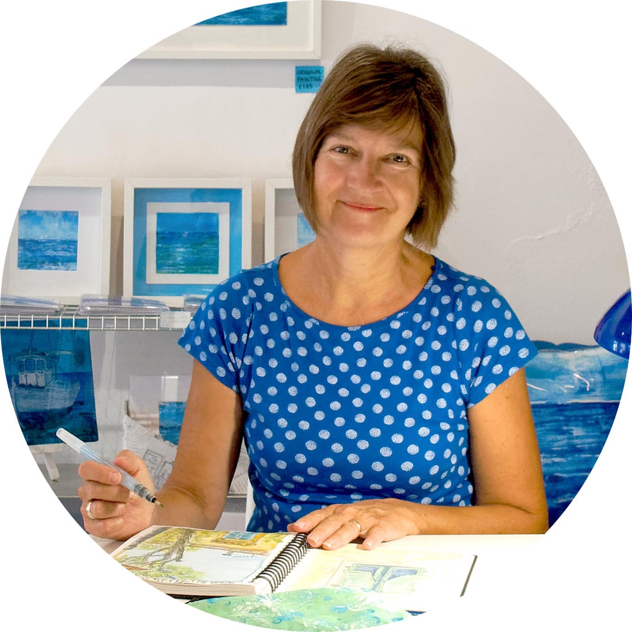 A wobbly little video showing a fabulous 80x80cm stretched canvas print ...