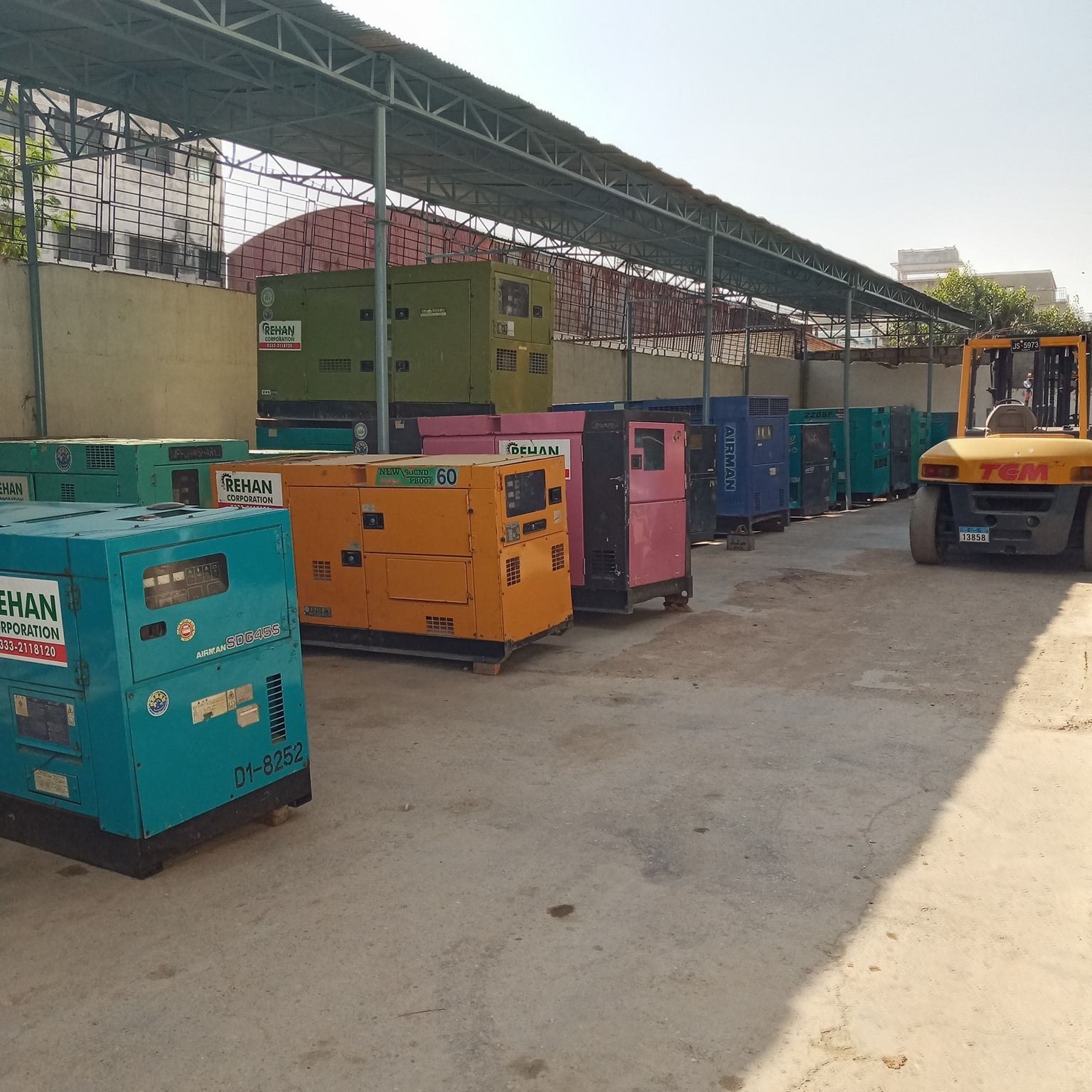 Rehan Corporation - Rental of Generators and Material Handling ...