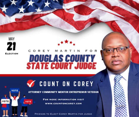 Elect Corey Martin for State Court Judge
