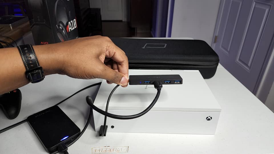 Xbox series s rear usb ports not working?